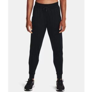 Under Armour Fitted ColdGear Joggers Sweatpants Womens Small Black Activewear